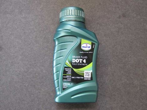 000378 Bremsevæske DOT4 250 ml - Billede 1