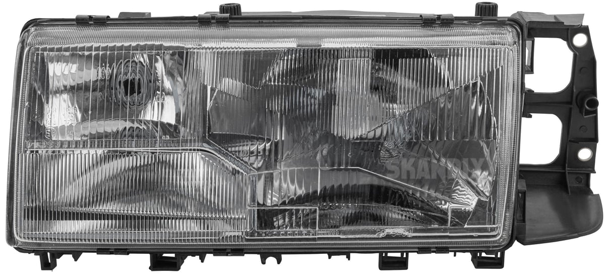 1002346 Forlygte v. H4 m/tågelygte 3518252, Volvo 740/760/940/960 - Billede 1