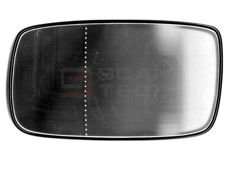 10_2401ghl Sidespejlglas venstre volvo 240 700 900 - Billede 1