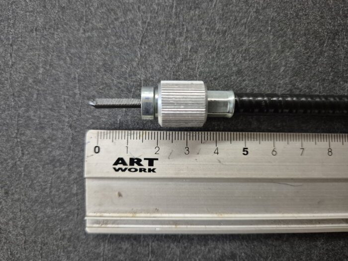 Spedometerkabel lille gevind uden OD, Volvo 120, 130, 220, P210, PV - Billede 2