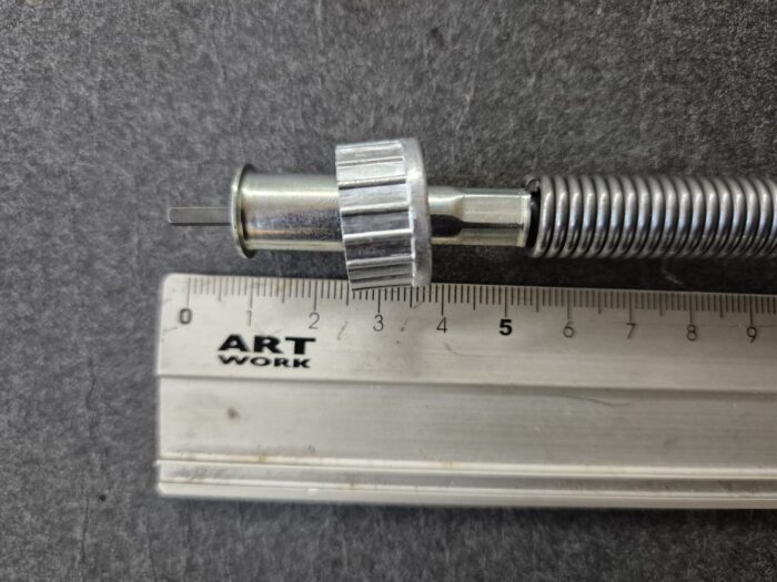Spedometerkabel lille gevind uden OD, Volvo 120, 130, 220, P210, PV - Billede 3
