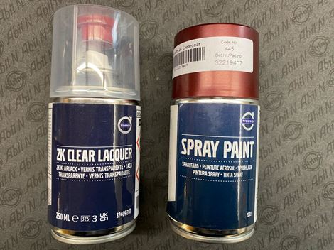 32219407-20volvo-20code-20445-20paint Volvo farve 445 spraysæt 2K, 32219407 - Billede 1
