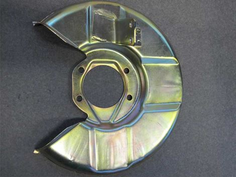 6737773 ankerplade volvo Amazon venstre foran, 2-kreds - Billede 1