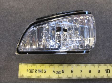 8679775 Blink i sidespejl venstre volvo S40 V50 2004-06 original - Billede 1