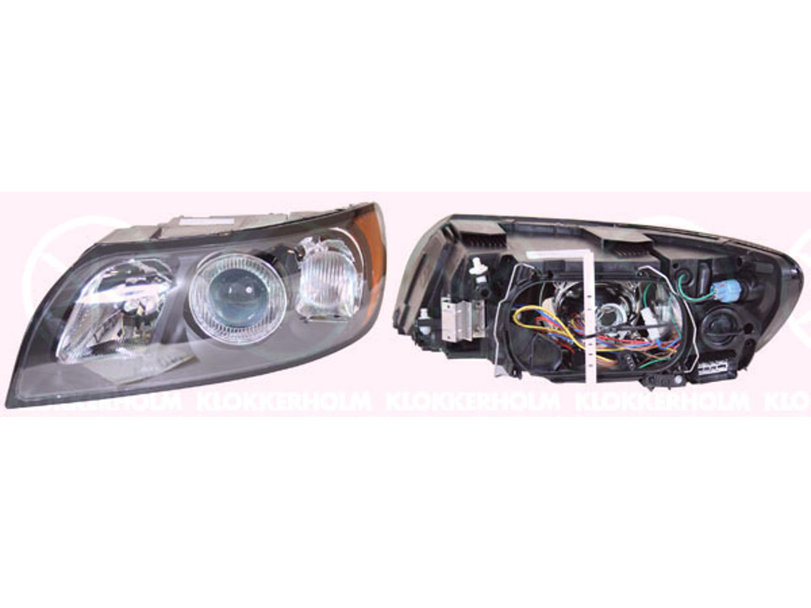 90090151 (1) forlygte højre volvo S40 2004-07 H7/HB3 - Billede 1