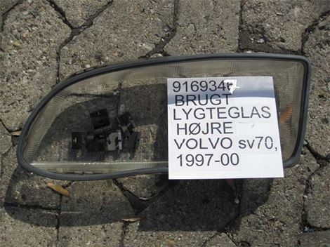9169347 V70 S70 - 1997-00 lygteglas - Billede 1