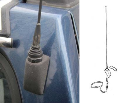 9447929 Antenne, original ny 9447929, Volvo 240, st.car - Billede 1