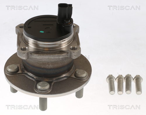 aeuNVmLUVnuW4SBHVISZOiHp3D0xlm853027219 Hjulleje bagaksel – venstre/højre inkl. sensorring og bolte, uden AWD, Volvo C30, C70 (2006-), S40, V50 (2004-) - Billede 1