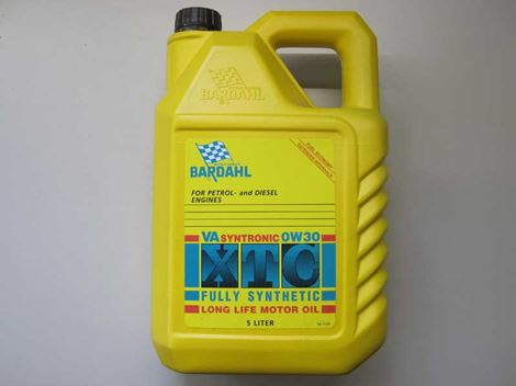bardahl-xtc-0w30 Motorolie 0w30 bardahl va syntronic 5 liter - Billede 1
