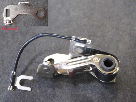 bosch-1-237-013-007 Platiner B4B/B16 233677, Volvo 120/130/PV444/544 - Billede 1