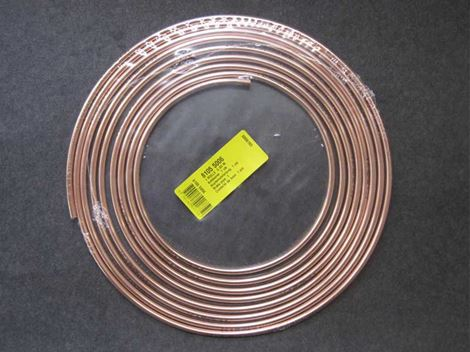 bremser-C3-B8r-5m-81055006 Bremserør kobber 5 meter, ø5mm - Billede 1
