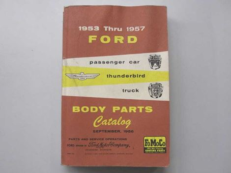 ford-1953-thru-1957 Ford 1953 thru 1957 passenger car m.v. - Billede 1