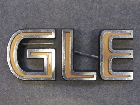 gle-guld Volvo emblem GLE 1312356 - Billede 1