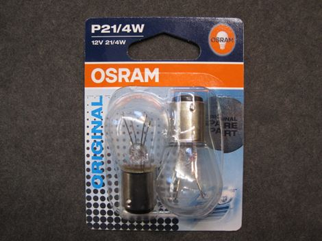 osram-20925547 osram P21/4 watt pære til position/ bremselys - Billede 1