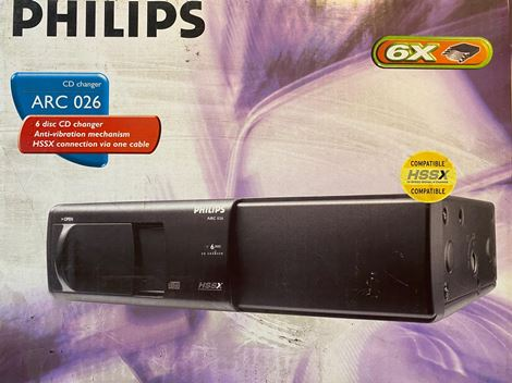 philips-20arc-20026 Philips Arc 026 - 6 CD changer - Billede 1