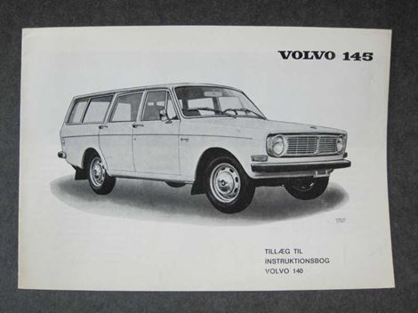 volvo-145-till-C3-A6g-til-140 Volvo 145 Tillæg til 140 - Billede 1