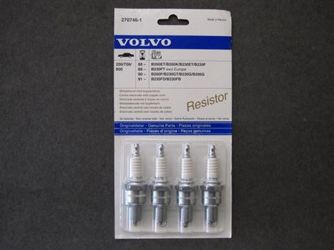 volvo-20270746 Tændrørssæt – original Volvo, Volvo 200, 700, 900 - Billede 1