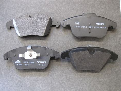 volvo-2030793941 Bremsesklods foran volvo V60 V70 S80 16"/ Ø300mm OE - Billede 1