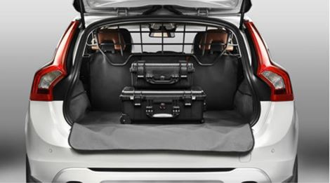volvo-2031271023 Kofanger beskyttelse bag volvo V60 2011-16 - Billede 1