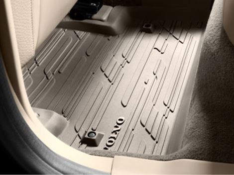 volvo-2039828878 Gummimåttesæt volvo S60 V60 2011-18 sort - Billede 1