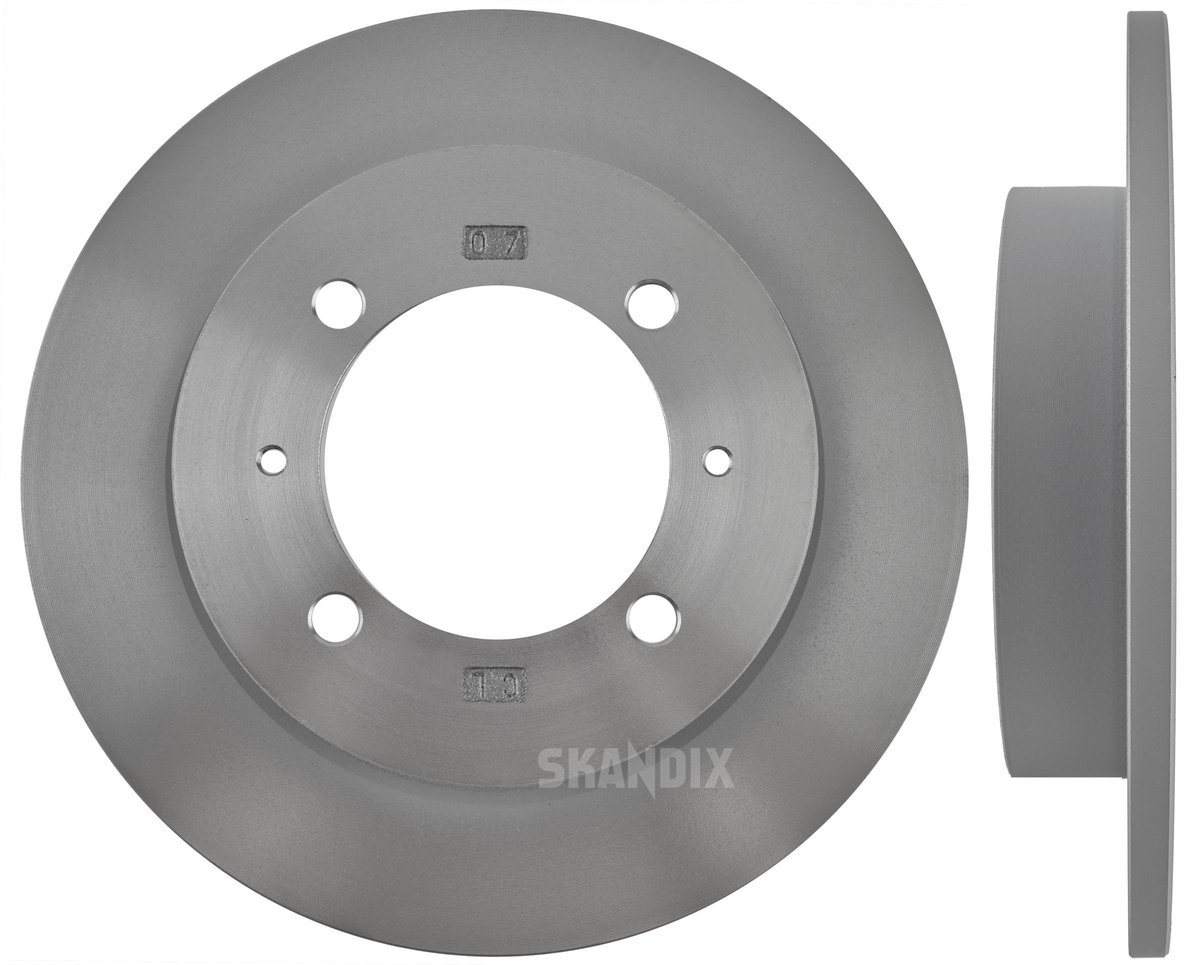 1005618 bremseskive bag volvo S40 V40 1996-04, original - Billede 1