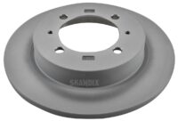 bremseskive bag volvo S40 V40  1996-04, original - Billede 3