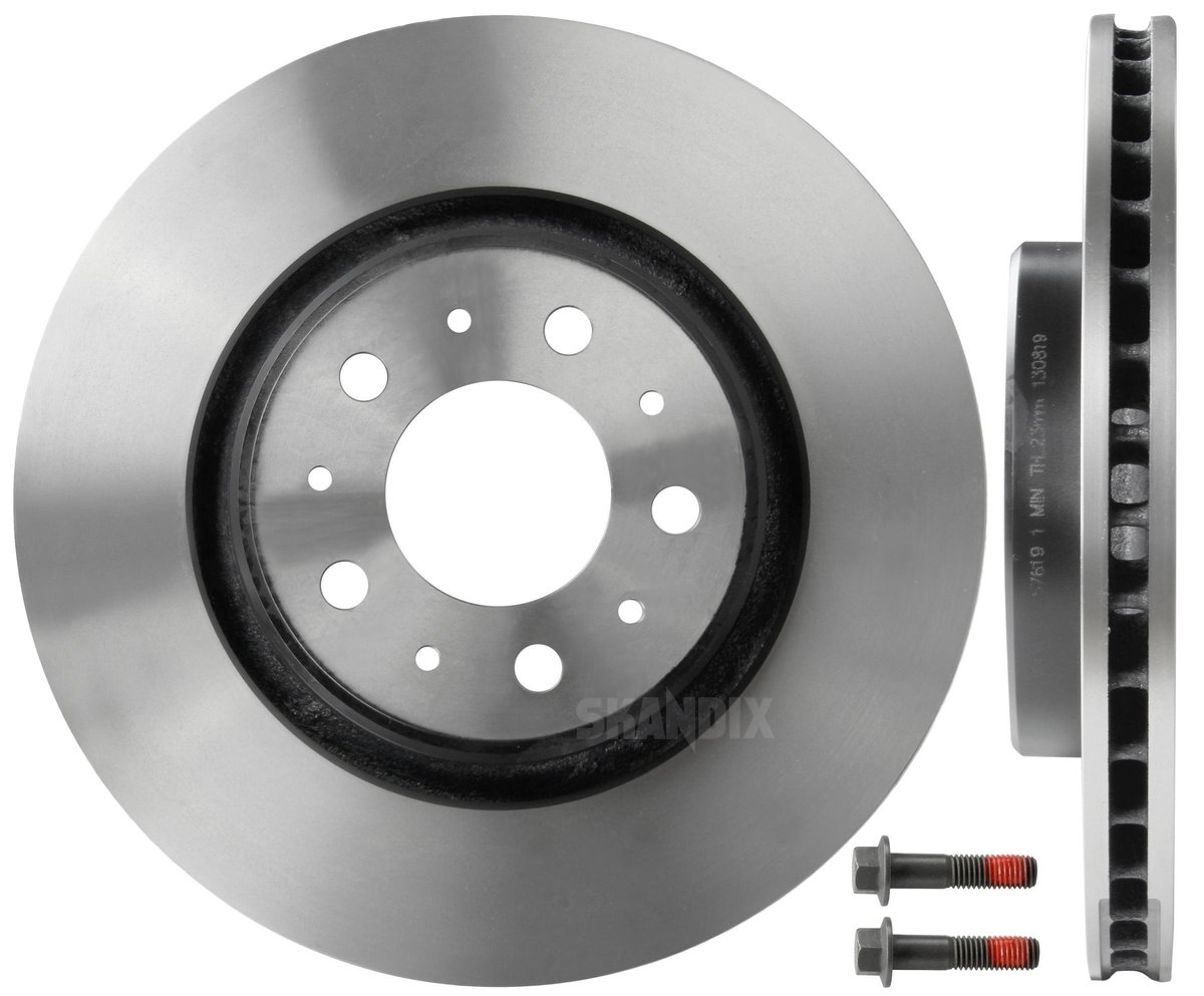 1007397 Bremseskive foran volvo 850 C70 S70 V70 V70XC 16", original volvo - Billede 1