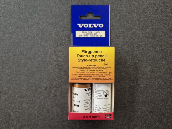 Lak 435 – Reparationslak, Saffron Pearl, pen-sæt - Billede 2