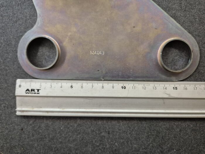 Beslag, udstødningens mellemrør 664843, Volvo P1800 - Billede 2