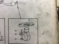 ophæng bagerst på afgangsrør, volvo 140, 1967-73 - Billede 2