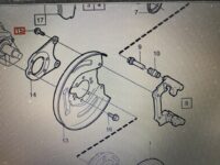 Bolt caliberåg bag, Volvo S40 V40 - Billede 2