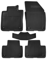 Gulvmåtter sæt – original Volvo (syntetisk, charcoal, med tunnelmåtte), Volvo S60 (2019-), V60 (2019-), V60 CC (2019-)