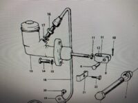 Koblings hovecylinder volvo Amazon 1959-68 1-kreds - Billede 2