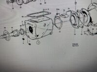 Pakning, manuel gearkasse, Volvo 120, 130, 220, 140, 164, 200, P1800, P1800ES, PV, P210 - Billede 3