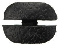 Clips, indvendig panel instrumentbræt oval, Sort, Volvo 140, 164, 200 - Billede 2