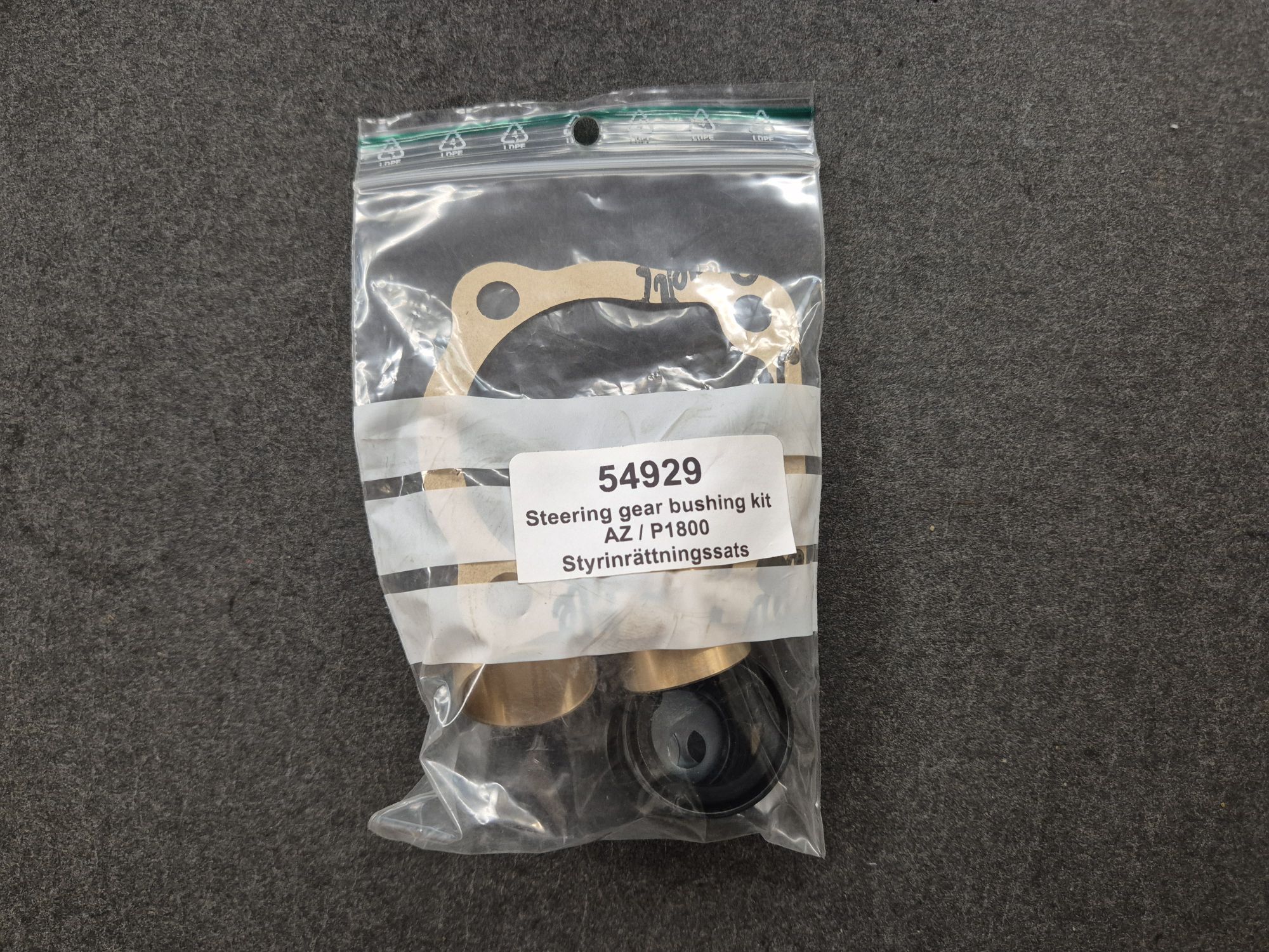 20251008_145707141845458588075477.jpg Rep.kit til styrehus 54929, Volvo Amazon/P1800 - Billede 1