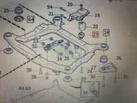 Motorophæng nederst volvo V70/XC S60 S80 XC90 - Billede 3