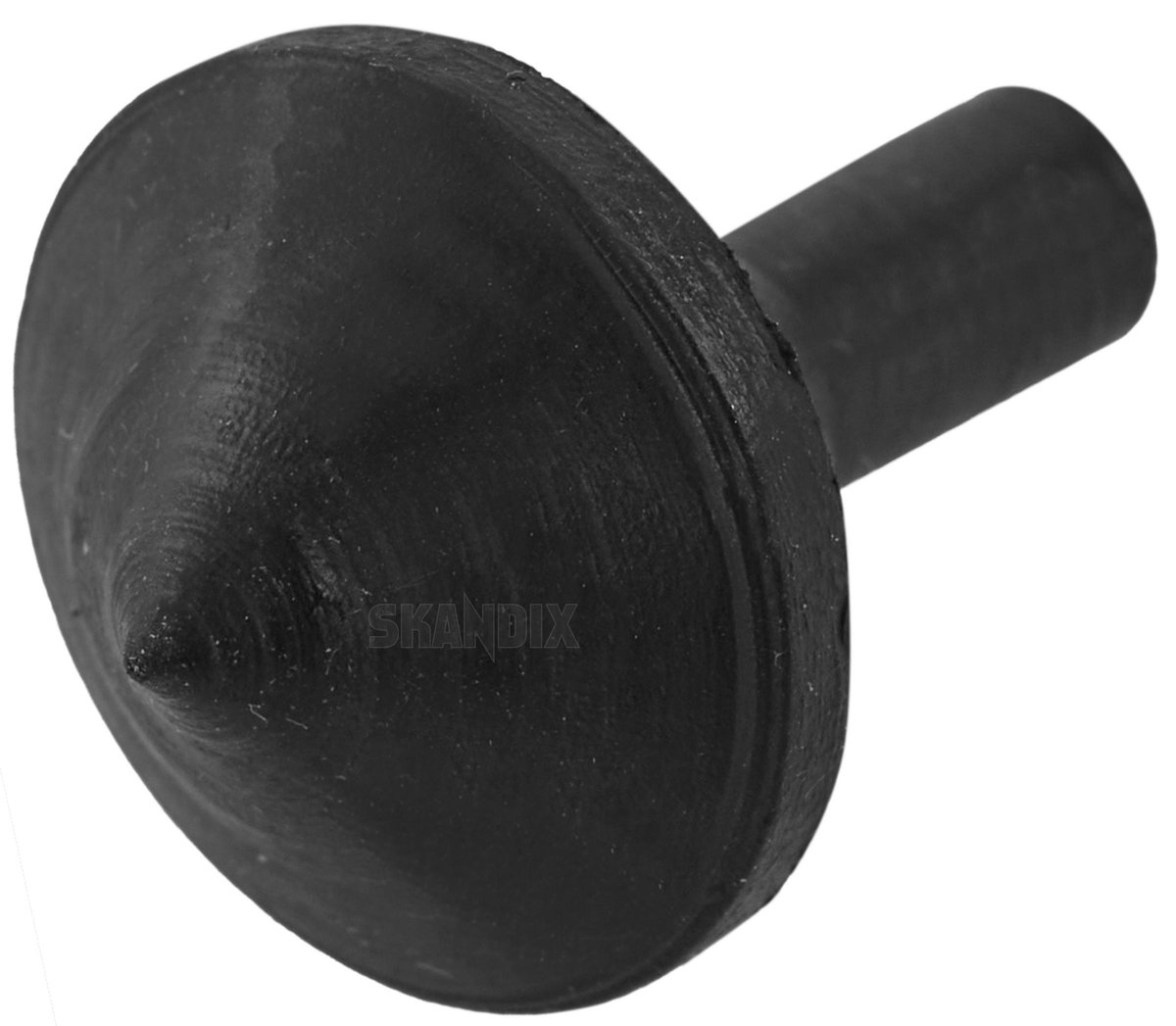 1008564 Gummibuffer, motorhjelm, forreste, 655545, Volvo 120, 130, 220 - Billede 1