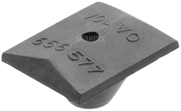 Gummibuffer, motorhjelm – side, Volvo 120, 130, 220 - Billede 2
