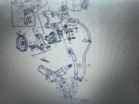 Trykslange, styresystem/servostyring, 1387559, Volvo 700/900 - Billede 2