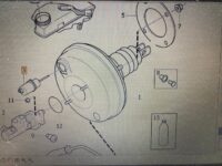Trykgiver bremseforstærker (fartpilot) 31687031, C30/S40/C70/XC90 - Billede 2