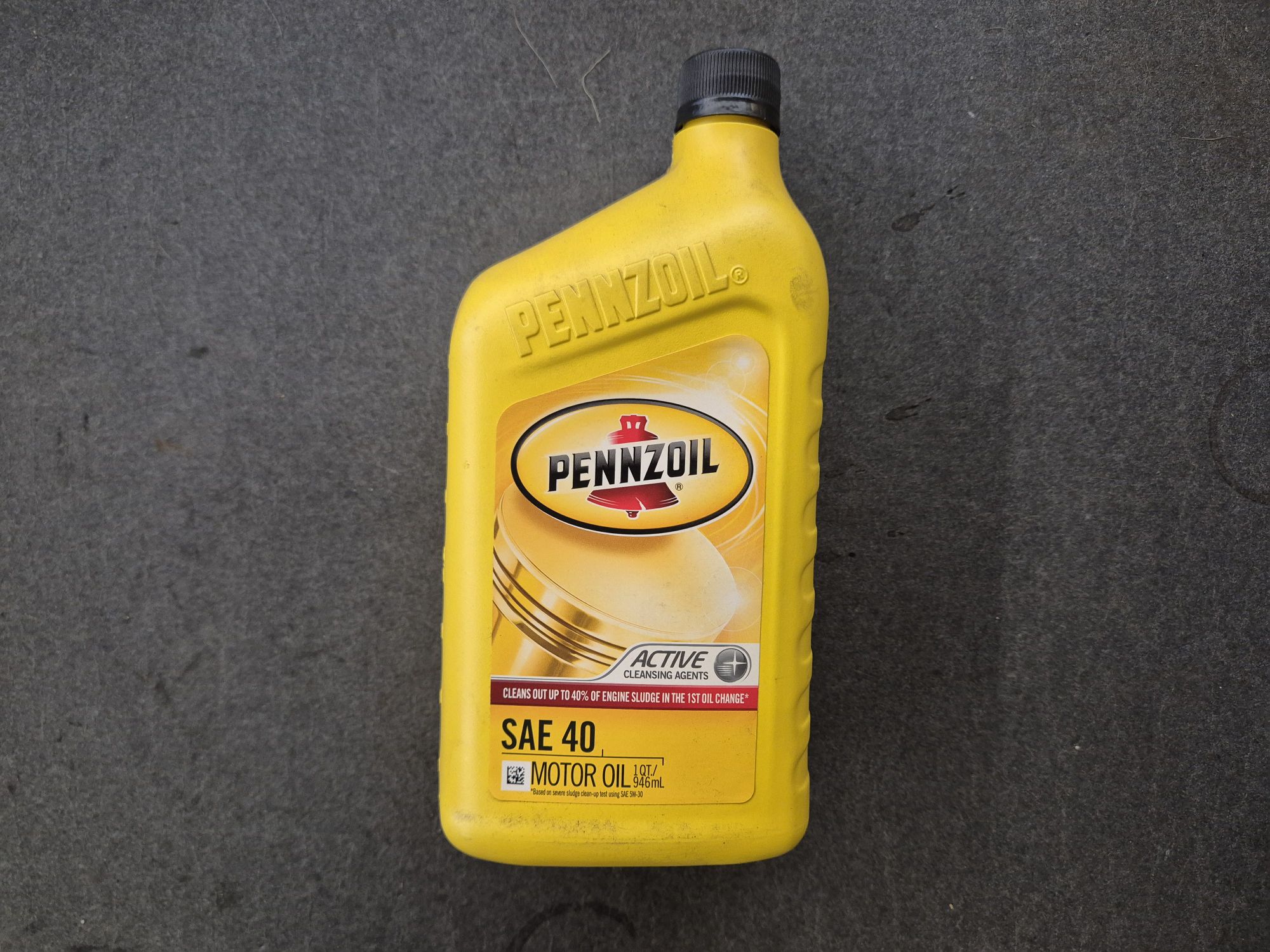 wp-17721067363193837934290865150405.jpg Pennzoil SAE 40 Motorolie 946ml - Billede 1