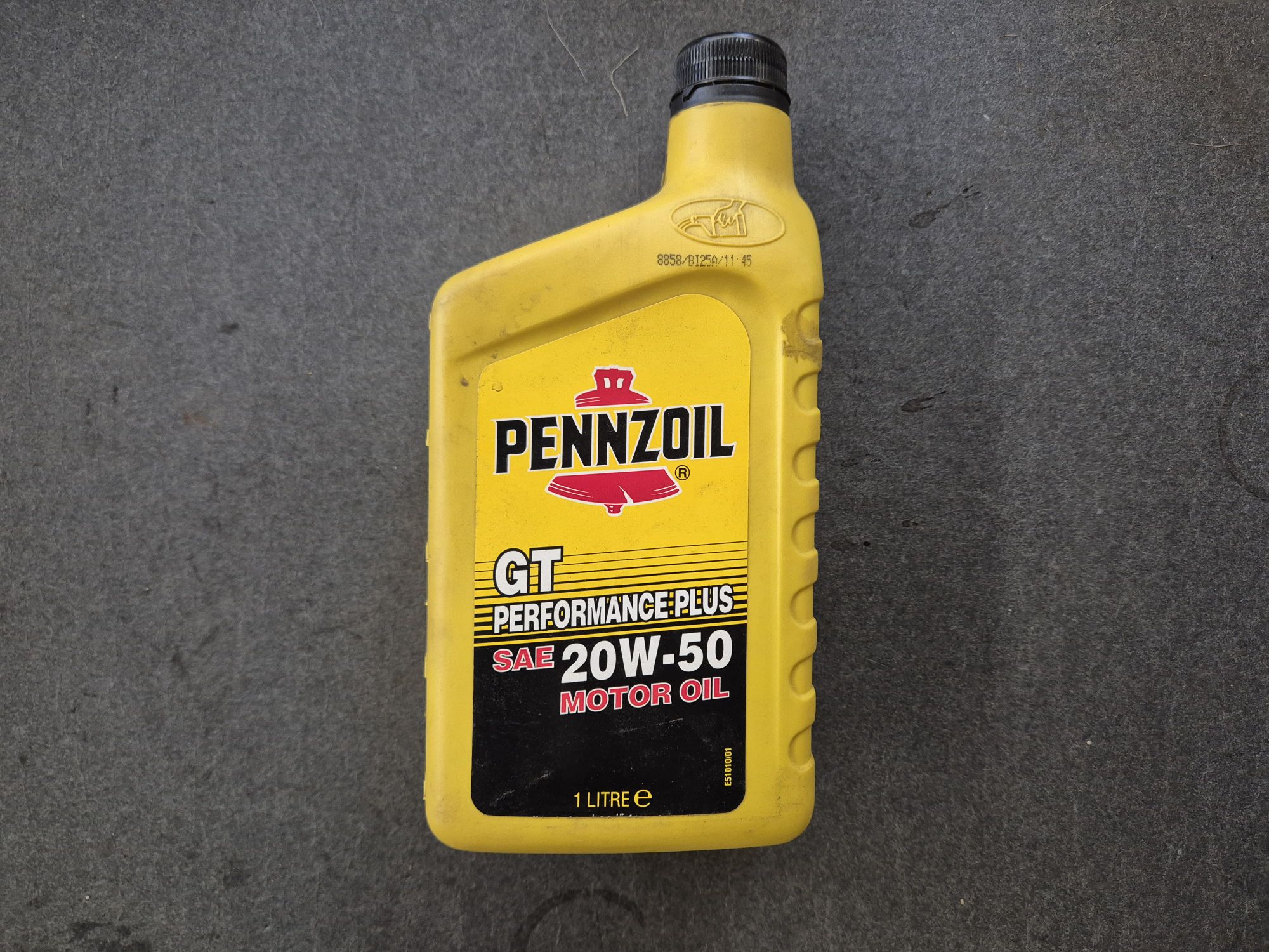 wp-17721071730092668757541952026665.jpg Pennzoil GT Performance Plus SAE 20W-50 Motorolie 1L - Billede 1