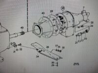 Pakning, overdrive, Volvo 120, 130, 220, 140, P1800 - Billede 2