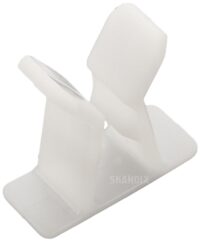 Clips til dørpanel (hvid, original Volvo), Volvo 700, 900, S90, V90 (-1998) - Billede 3