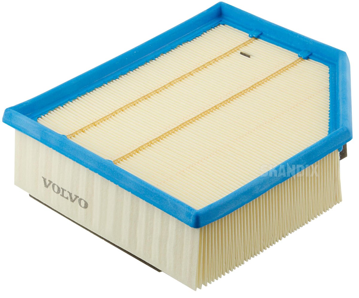 1015576 Luftfilter (indsats, Original Volvo), S60 V70 XC70 XC90 - Billede 1