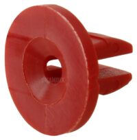 Plastclips til motorbundplade (rød, original Volvo) - Billede 2