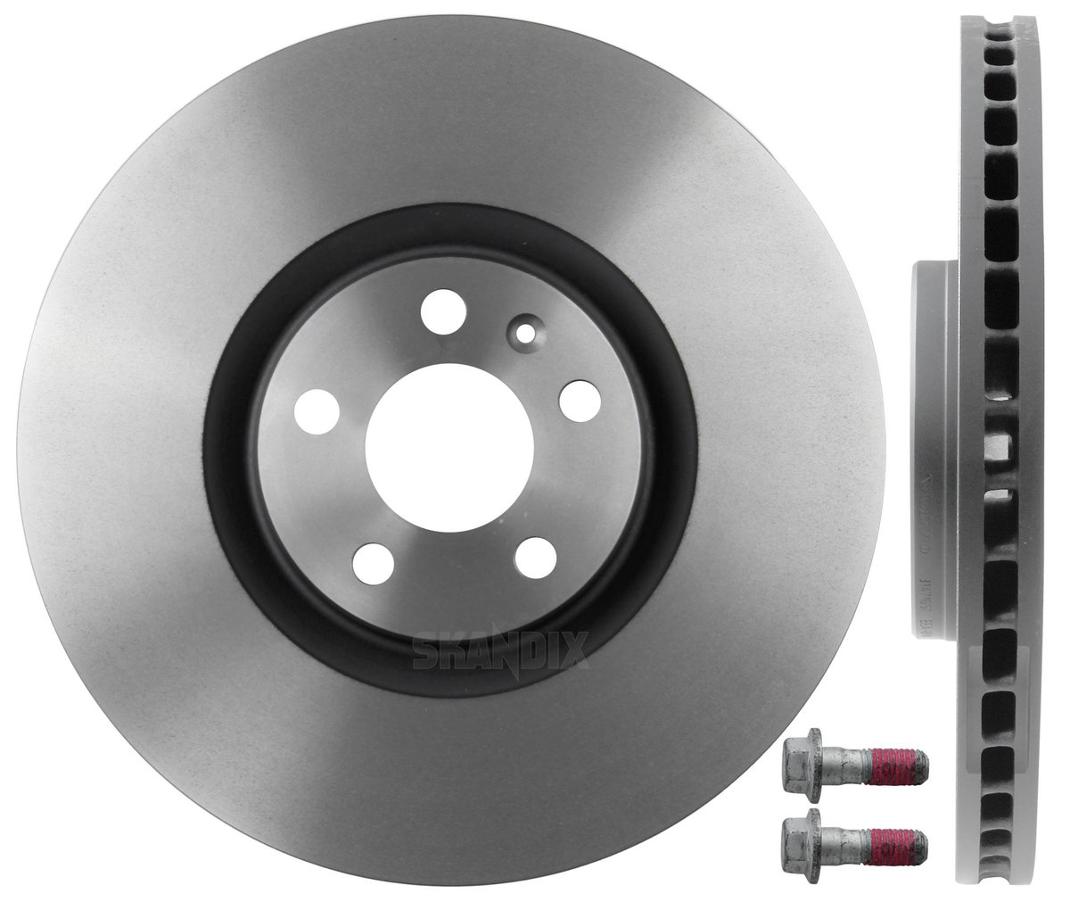 1064442 Bremseskive foraksel – ventileret 345 mm (original Volvo), S60 S90 V60 V90 XC40 XC60 XC90 - Billede 1