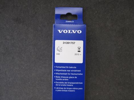 volvo-2031391757 Viskerblad til bagrude – original Volvo (fladt), Volvo V40 (2013-), V40 CC - Billede 1