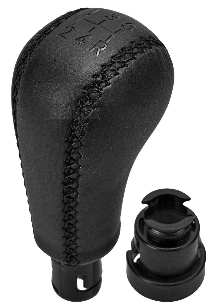 1061925 Gearknopmanchet – vinyl, Volvo S60 S80 V70 XC70, M56 M58 - Billede 1